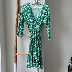 Faux wrap dress